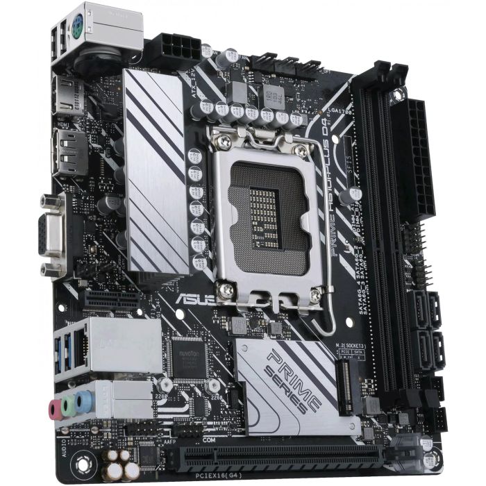 Asus PRIME H610I-PLUS D4-CSM Placa Base Intel H610 LGA 1700 Mini ITX DDR4 90MB1B20-M0EAYC 3