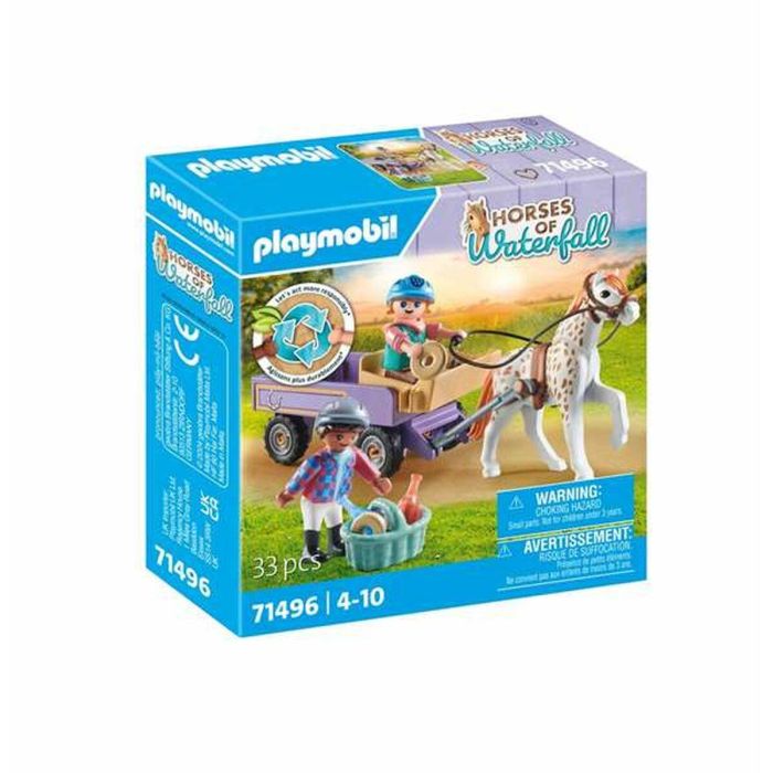 Carruaje con poni playmobil horse 4 Carruaje con poni playmobil horse 4