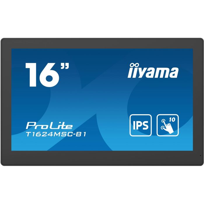 iiyama T1624MSC-B1 - Monitor táctil 15.6" M-Touch 16:9 HDMI+USB 1 iiyama T1624MSC-B1 - Monitor táctil 15.6" M-Touch 16:9 HDMI+USB 1