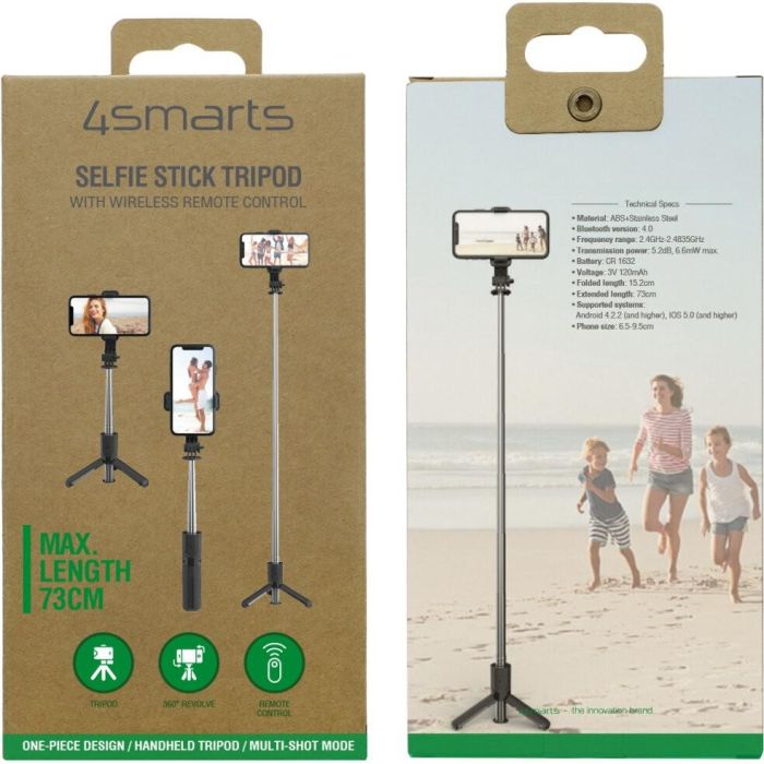 4smarts Handy Stativ mit Wireless-Fernauslser 3