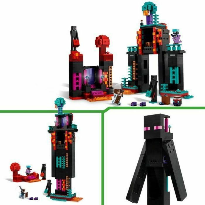 LEGO 21279 Minecraft Torre del Enderman - Set de construcción para niños a partir de 9 años 4