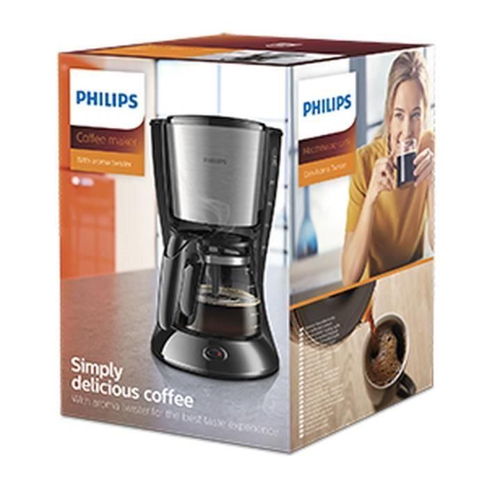 Cafetera de Goteo Philips Cafetera HD7462/20 (15 Tazas) Negro 1000 W 4 Cafetera de Goteo Philips Cafetera HD7462/20 (15 Tazas) Negro 1000 W 4