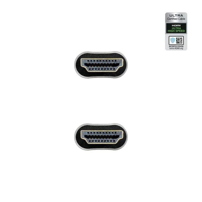 Cable HDMI NANOCABLE 10.15.8102 Negro 2 m 1