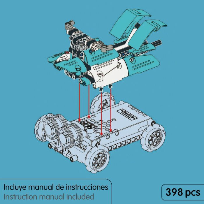 Juego de Construcción IM Master 398 Piezas 4 Juego de Construcción IM Master 398 Piezas 4