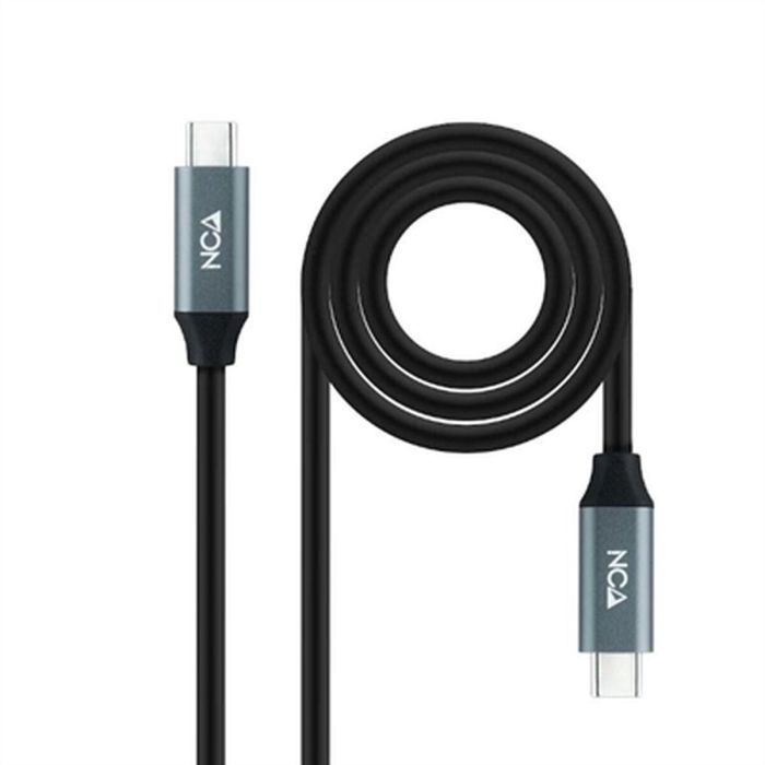 Cable USB-C NANOCABLE 10.01.4301-L150 Negro 1,5 m 4K Ultra HD (1 unidad) 0 Cable USB-C NANOCABLE 10.01.4301-L150 Negro 1,5 m 4K Ultra HD (1 unidad) 0