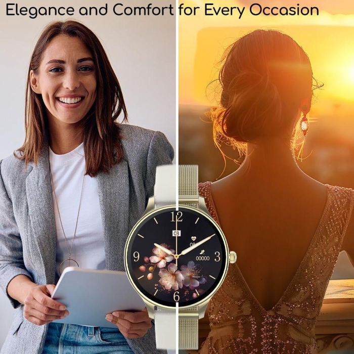 Smartwatch Forever GSM180306 Dorado 7 Smartwatch Forever GSM180306 Dorado 7