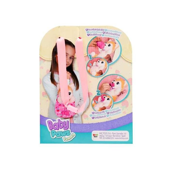 Peluche cachorro yummy baby paws, con sonido y bolsa transportable personalizada - modelos surtidos 3 Peluche cachorro yummy baby paws, con sonido y bolsa transportable personalizada - modelos surtidos 3