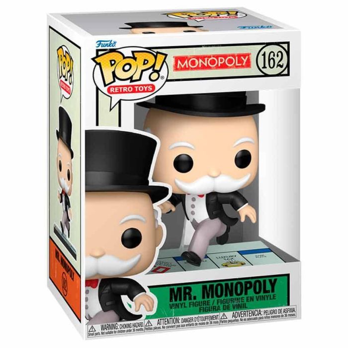 FUNKO Figura POP Monopoly Mr. Monopoly Vinilo 9cm