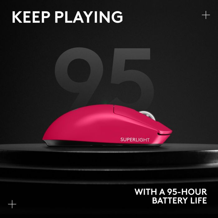 Ratón Logitech 910-006797 Magenta 3200 DPI 9 Ratón Logitech 910-006797 Magenta 3200 DPI 9
