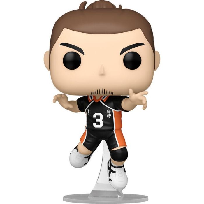 Funko Pop Haikyuu!! Karasuno Asahi 70562 - Figura de Vinilo de 9cm con Caja Original 1 Funko Pop Haikyuu!! Karasuno Asahi 70562 - Figura de Vinilo de 9cm con Caja Original 1