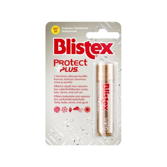 Blistex Protect Plus SPF 30 Protector Labial Hidratante contra Sol, Frío y Viento 4,25g