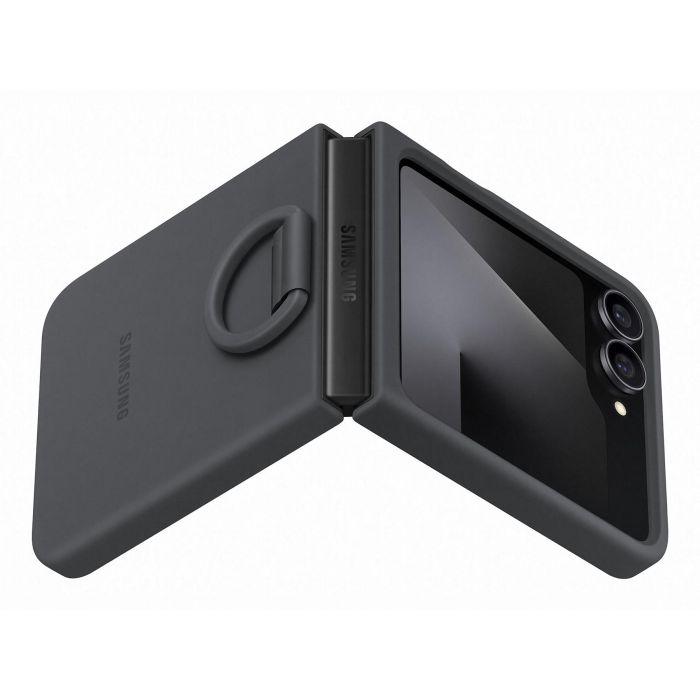 Samsung Silicone Case Galaxy Flip7 FE, Funda Protectora Negra 3