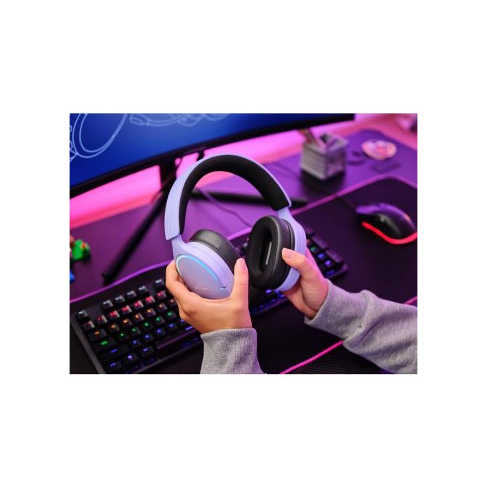 Trust GXT 490P FAYZO Auriculares Alámbricos Gaming USB Sonido Envolvente 7.1 Micrófono RGB Negro/Púrpura 7 Trust GXT 490P FAYZO Auriculares Alámbricos Gaming USB Sonido Envolvente 7.1 Micrófono RGB Negro/Púrpura 7