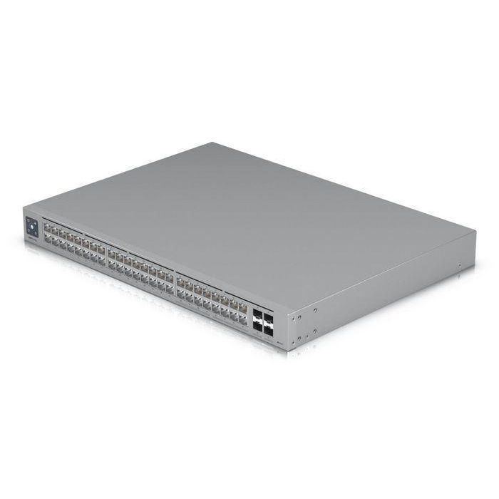 Ubiquiti UniFi Switch Enterprise XG 24 PoE 48 Puertos: 32 GbE, 16 2.5 GbE RJ45, 4 SFP+ 10G, Pantalla LCM, 224 Gbps 6