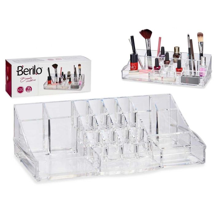 Organizador 20 Huecos Berilo 32X8CM (12 Unidades) Organizador 20 Huecos Berilo 32X8CM (12 Unidades)