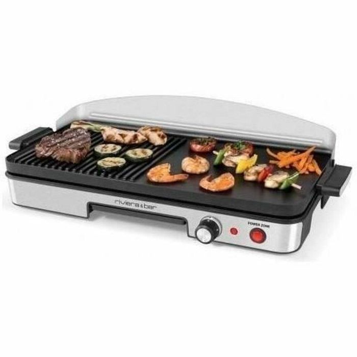 Riviera & Bar QPL365 Plancha, 50,5x25,5cm, 1900W, para 4-6 personas 2 Riviera & Bar QPL365 Plancha, 50,5x25,5cm, 1900W, para 4-6 personas 2