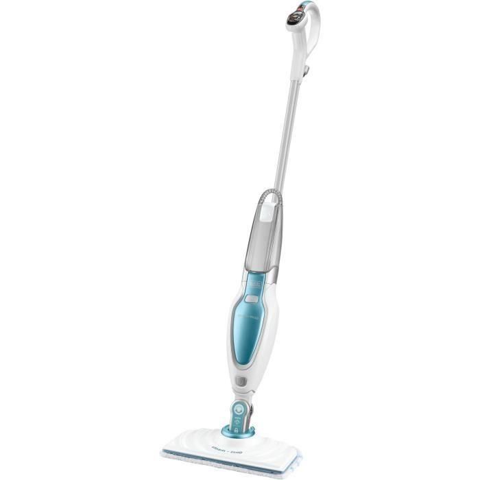 BLACK + DECKER - FSM16CD-QS - Escoba limpiadora a vapor - 1600W BLACK + DECKER - FSM16CD-QS - Escoba limpiadora a vapor - 1600W
