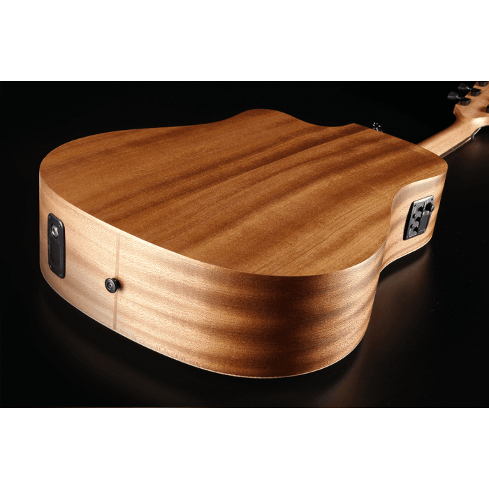 LAG Guitarra Acústica Dreadnought Cutaway Tramoantane 70 A/E Folk Eletroacsutica Natural Satinado Tapa Abeto Engelmann Macizo 8