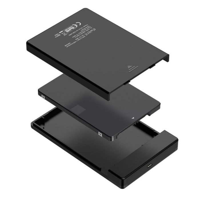 Ewent EW7073 caja para disco duro externo Carcasa de disco duro/SSD Negro 2.5" 1 Ewent EW7073 caja para disco duro externo Carcasa de disco duro/SSD Negro 2.5" 1