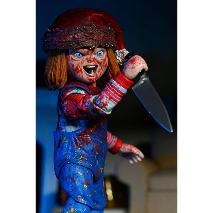Neca Ultimate Chucky Holiday Edition Figura de 18 cm Colección Navideña 2 Neca Ultimate Chucky Holiday Edition Figura de 18 cm Colección Navideña 2