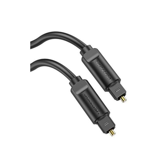 Cable de Audio de Fibra óptica Vention BAEBH/ 2m/ Negro 2 Cable de Audio de Fibra óptica Vention BAEBH/ 2m/ Negro 2