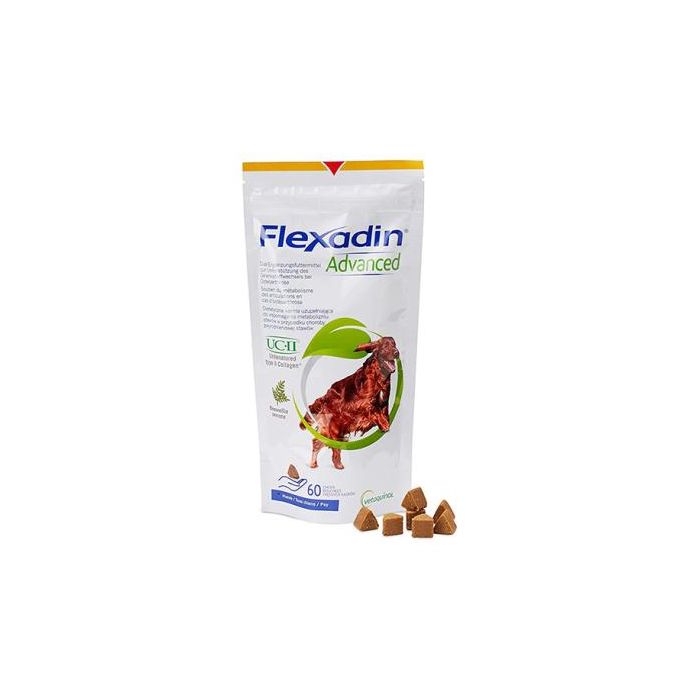Vetoquinol Flexadin Advanced Perro 60 Comprimidos Masticables para Articulaciones