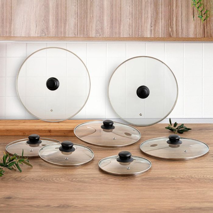 Tapa Vidrio Renova Quid 32 cm (6 Unidades) 1 Tapa Vidrio Renova Quid 32 cm (6 Unidades) 1