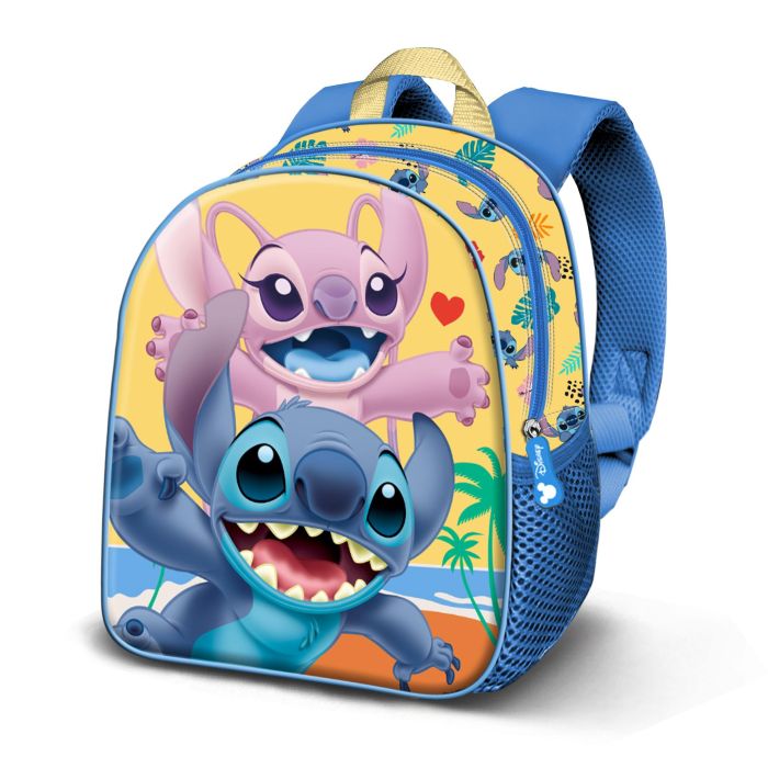 Mochila Basic Ocean Disney Lilo y Stitch Azul