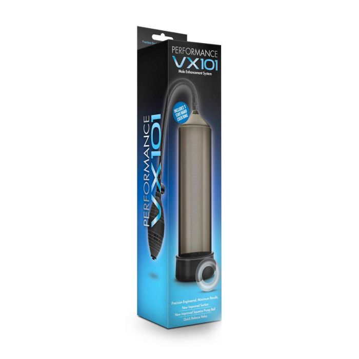 Bomba para el Pene Blush Performance VX101 Negro 1 Bomba para el Pene Blush Performance VX101 Negro 1