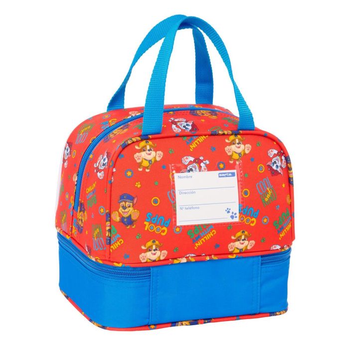 Portameriendas Térmico The Paw Patrol Cool Azul Rojo 20 x 20 x 15 cm 2 Portameriendas Térmico The Paw Patrol Cool Azul Rojo 20 x 20 x 15 cm 2
