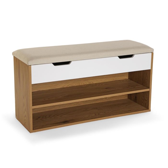 Zapatero con cajón Maren Versa, 30x47x90 cm, madera MDF Zapatero con cajón Maren Versa, 30x47x90 cm, madera MDF