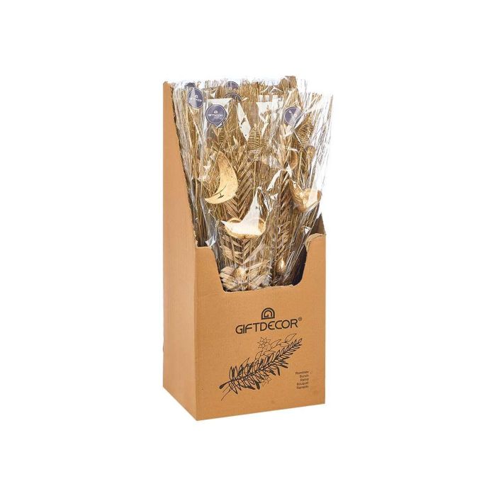 Ramillete Dorado Metalico Giftdecor 13X100CM (8 Unidades) 1 Ramillete Dorado Metalico Giftdecor 13X100CM (8 Unidades) 1