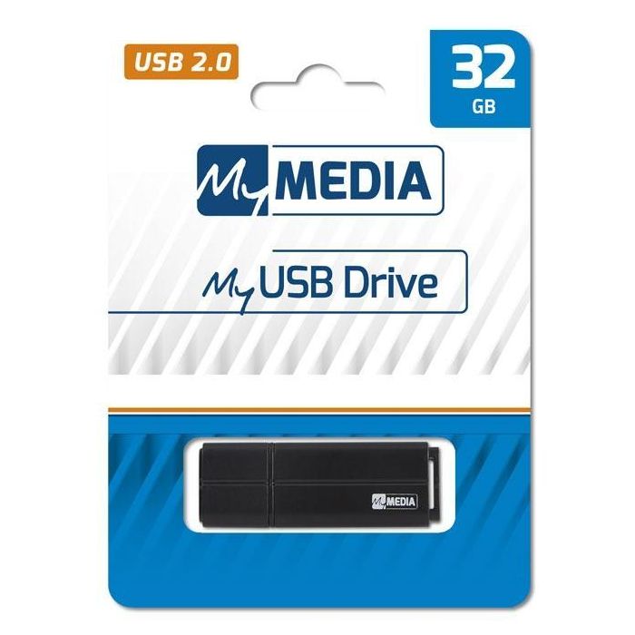 My Media Pendrive USB 2.0 32GB Negro My Media Pendrive USB 2.0 32GB Negro