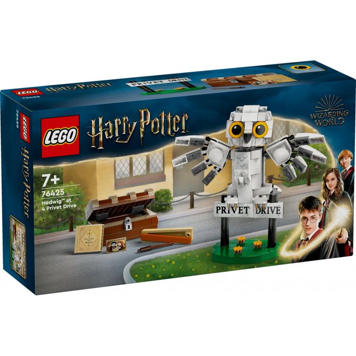 LEGO 76425 Set de Construcción Harry Potter: Lechuza Nival Hedwig Articulada - Número 4 de Privet Drive, Juguete Fantasía 9 LEGO 76425 Set de Construcción Harry Potter: Lechuza Nival Hedwig Articulada - Número 4 de Privet Drive, Juguete Fantasía 9