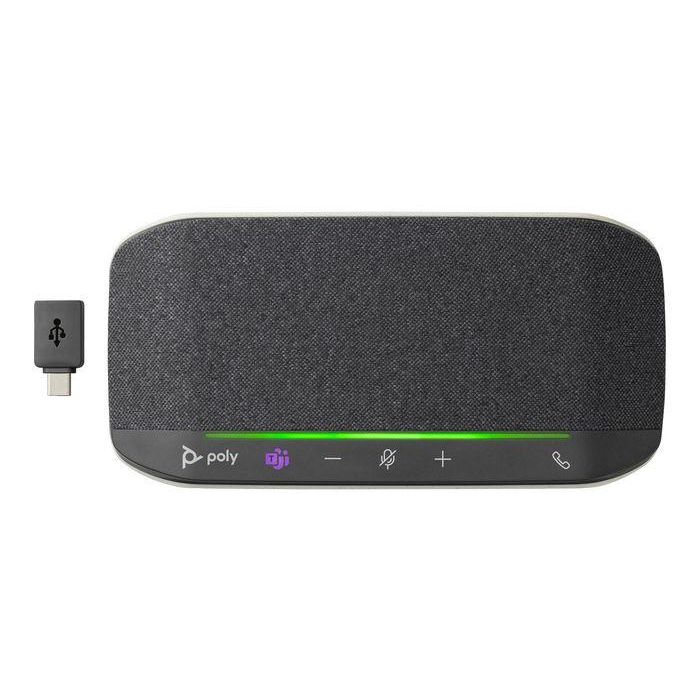 Poly Sync 10 Speakerphone USB Certificado Microsoft Teams y Zoom - Audio Full Dúplex, 2 Micrófonos, IP64 - Para Videoconferencias 4