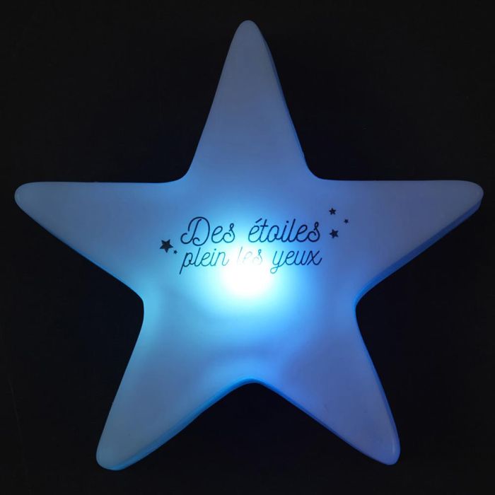 Home Deco Kids Luz Quitamiedo Estrella para Niños con Luces de Colores Surtidos 6