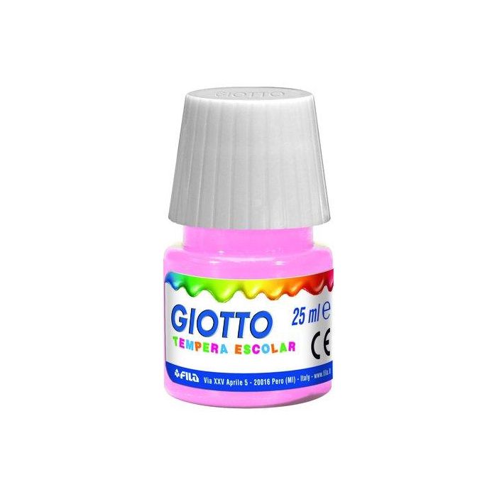 Tempera Giotto 25 Ml Rosa (Set de 6)