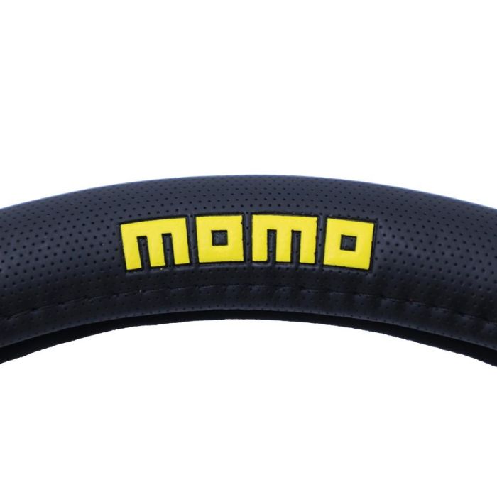 Momo Funda Volante Comfort Microfibra Negro-Rojo Costura Diámetro 38-39 cm MOMLSWC0COMKR 1 Momo Funda Volante Comfort Microfibra Negro-Rojo Costura Diámetro 38-39 cm MOMLSWC0COMKR 1