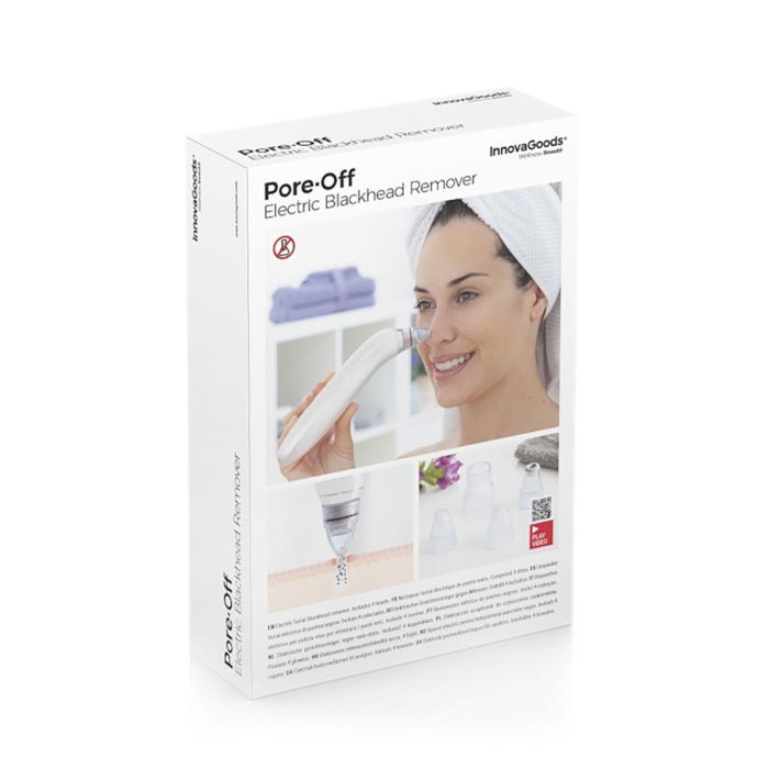 Limpiador Facial Eléctrico de Puntos Negros Pore·Off InnovaGoods 1 Limpiador Facial Eléctrico de Puntos Negros Pore·Off InnovaGoods 1