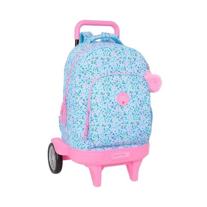 Mochila Safta Grande Con Ruedas Compact Evolution Extraible Vicky Martin Berrocal Paraiso 450x330x220 Mochila Safta Grande Con Ruedas Compact Evolution Extraible Vicky Martin Berrocal Paraiso 450x330x220