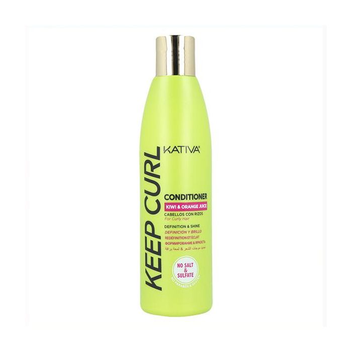 Kativa KEEP CURL conditioner Acondicionador para Cabello Rizado, Definición y Brillo, 250 ml Kativa KEEP CURL conditioner Acondicionador para Cabello Rizado, Definición y Brillo, 250 ml