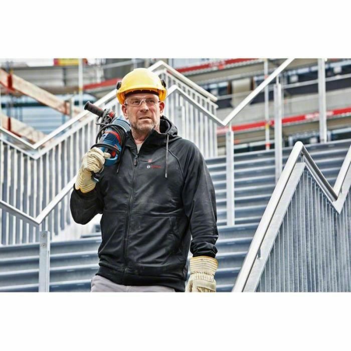 Bosch Professional GHH 12 + 18V XA Chaqueta Térmica Calefactable con Capucha, 3 Zonas, 3 Niveles Calor, USB, Talla 2XL 3 Bosch Professional GHH 12 + 18V XA Chaqueta Térmica Calefactable con Capucha, 3 Zonas, 3 Niveles Calor, USB, Talla 2XL 3
