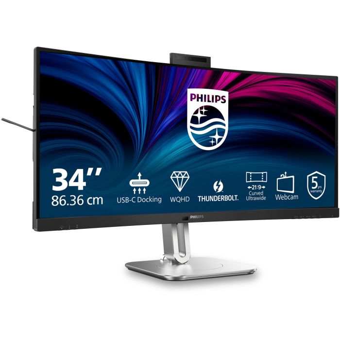 Philips 34B2U6603CH Monitor de 34" (86.4cm) 21:9 HDMI+DP+USB-C Gris para Oficina 1 Philips 34B2U6603CH Monitor de 34" (86.4cm) 21:9 HDMI+DP+USB-C Gris para Oficina 1