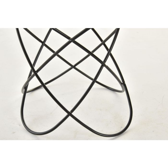 DKD Home Decor Candelabro Metálico Negro y Dorado 20 x 23 x 20 cm (2 Unidades) Moderno 2