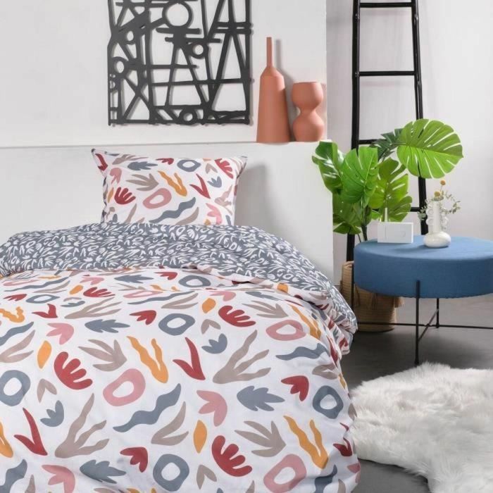 Juego de cama - TODAY - Sunshine - 121200 - 1 persona - 140x200 cm - Algodón - Estampado 13,7 Juego de cama - TODAY - Sunshine - 121200 - 1 persona - 140x200 cm - Algodón - Estampado 13,7
