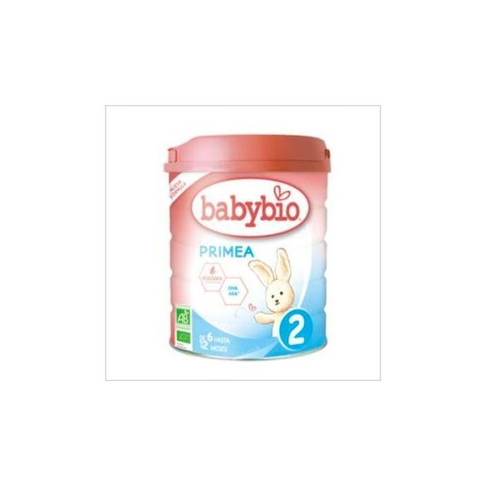 Primea Leche de Continuación de Vaca Ecológica 6-12 Meses con Omega 3 y 6, 800g