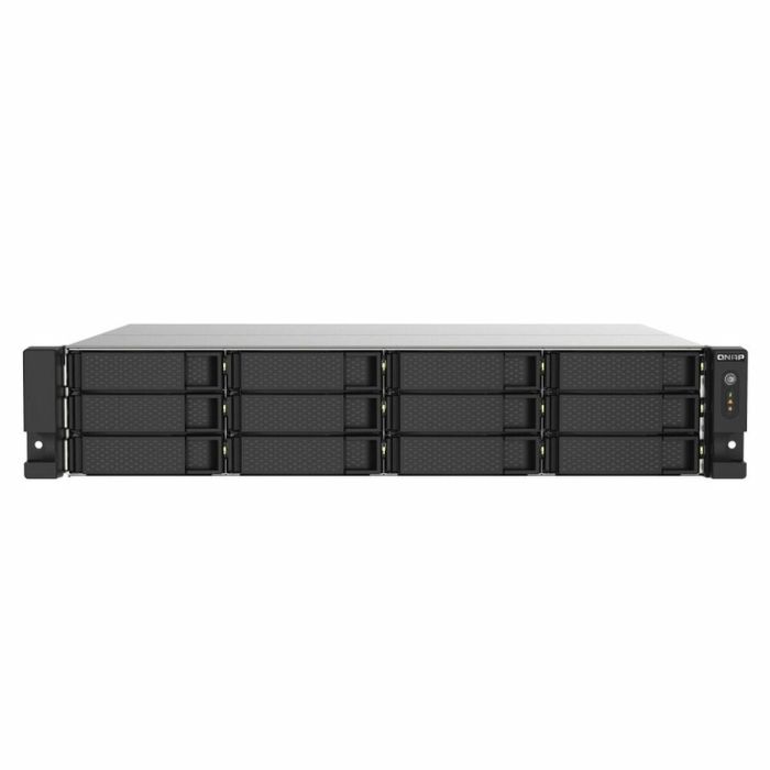 Almacenamiento en Red NAS Qnap TS-1273AU-RP-8G Negro Gris Aluminio