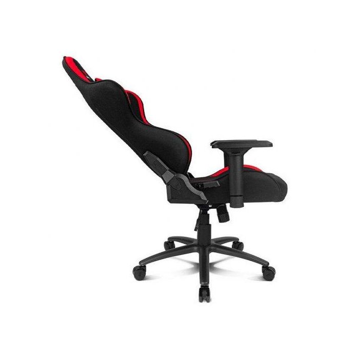 DRIFT DR110BR Silla Gaming Butaca para Jugar Asiento Acolchado Negro, Rojo 3