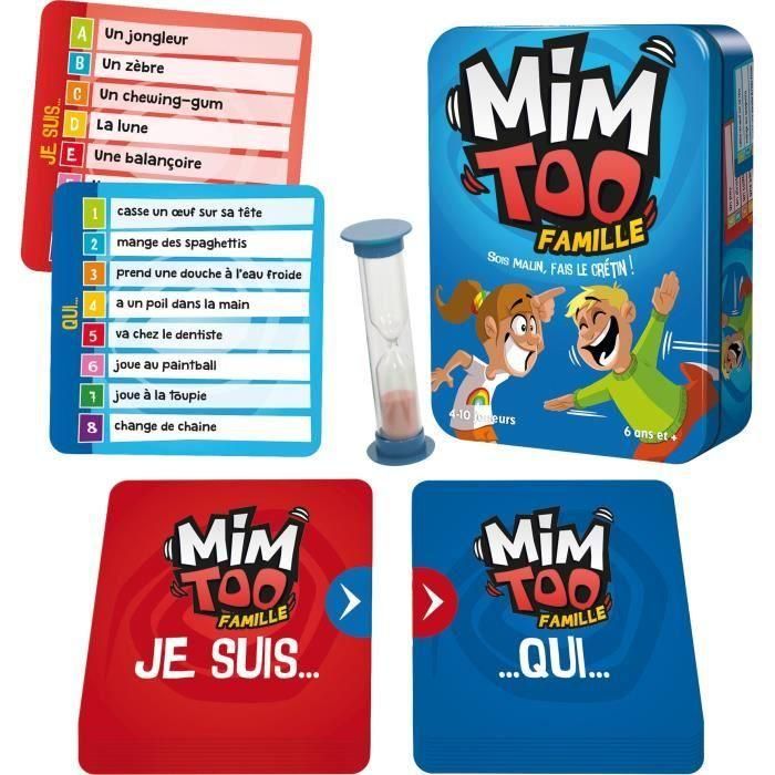 Asmodee ASM3760052143656 Mimtoo: Family Juego de cartas e imaginación – A partir de 6 años 1 Asmodee ASM3760052143656 Mimtoo: Family Juego de cartas e imaginación – A partir de 6 años 1
