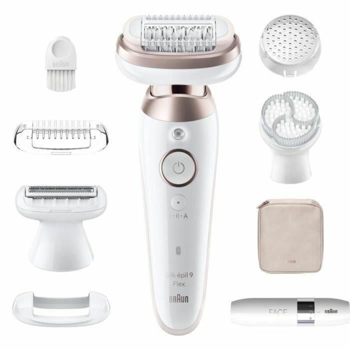 Braun Silk-épil 9 Flex Depiladora Eléctrica Inalámbrica 50 min 2 Velocidades 30